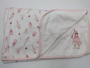 Gymboree PINK PRINCESS Summer 2005 Receiving Baby Blanket Cotton Crown Vintage